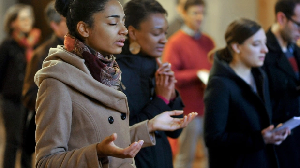 femmes en prière